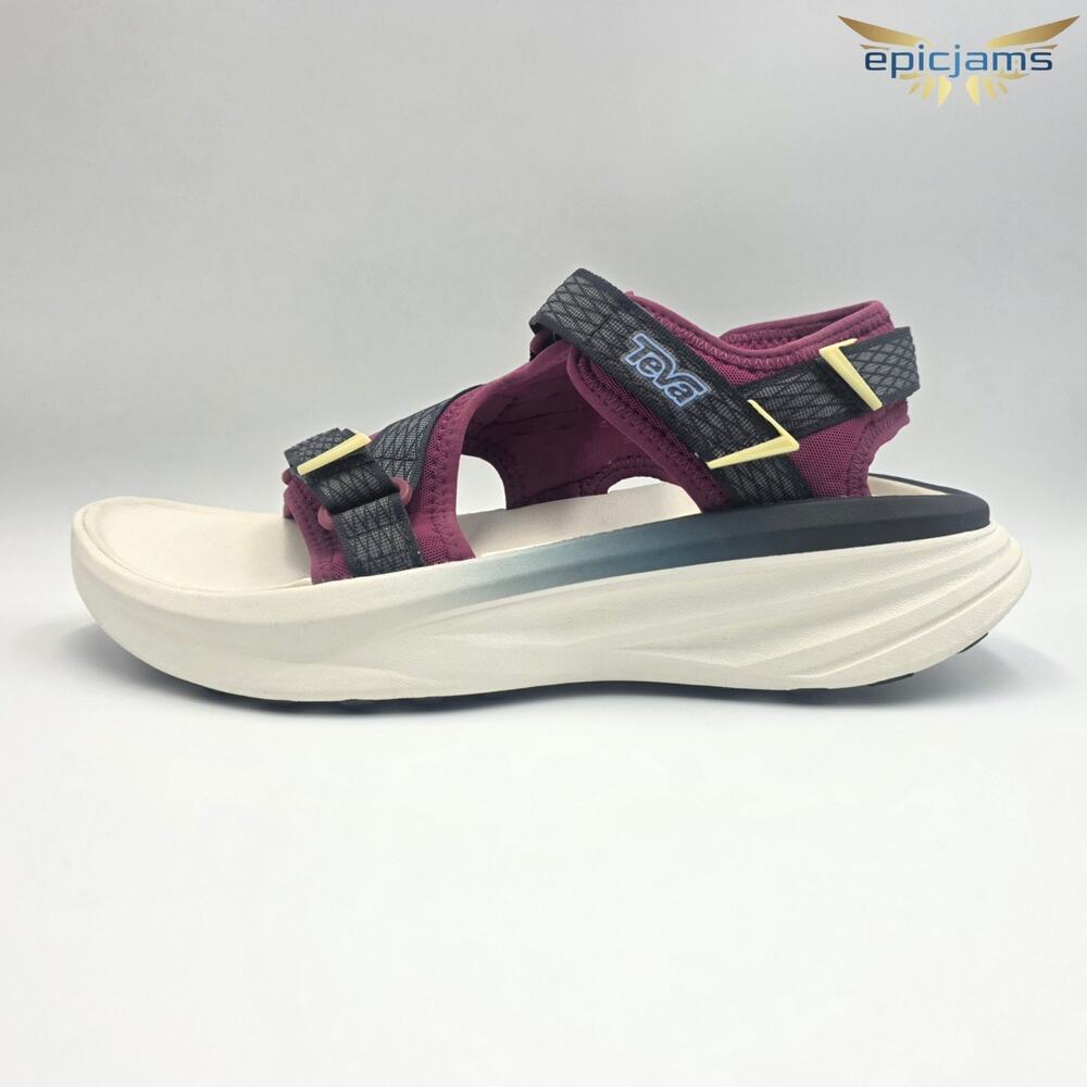 Teva Aventrail Trail Men's Sz 10.5 Hiking Running Sandals 1172831 Raspberry New